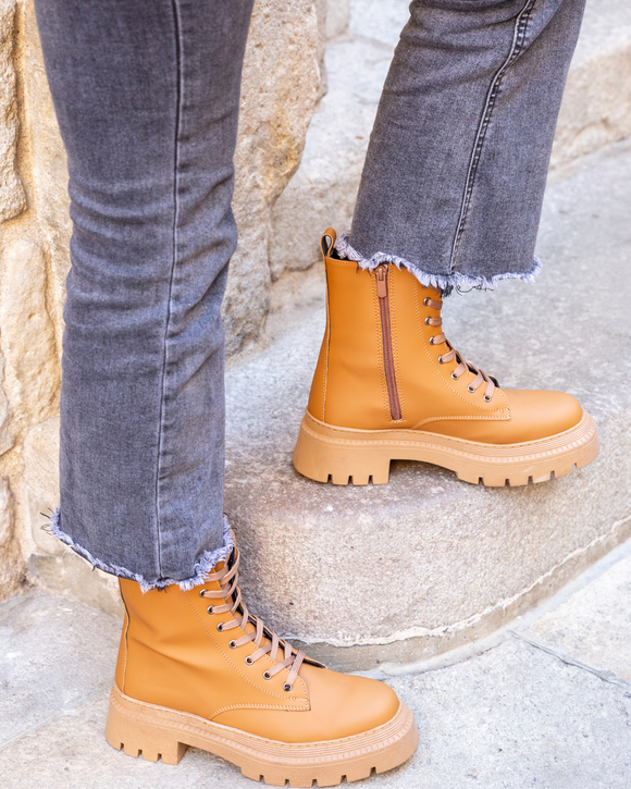 mumka-Calzado-mujer-Botas Marron