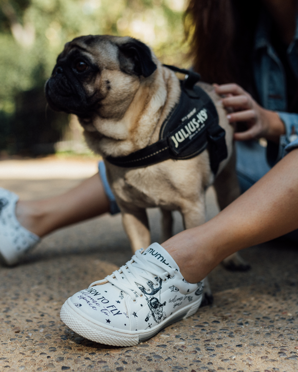 mumka-Calzado-mujer-Zapatillas El Cachorro Astronauta (Blanco)