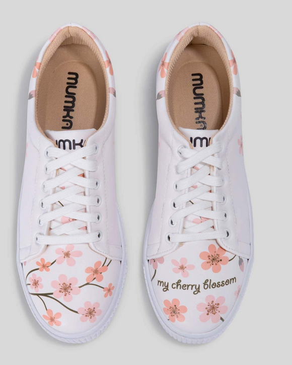mumka-Calzado-mujer-Zapatillas Flor de Cerezo