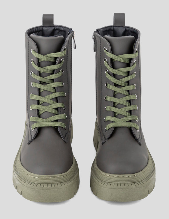 mumka-Calzado-mujer-Botas Khaki