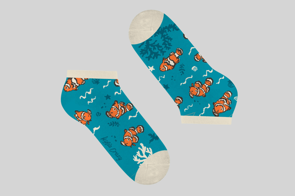 mumka-Calcetines-mujer-Calcetines Tobilleros Pez Payaso Talla 36-41