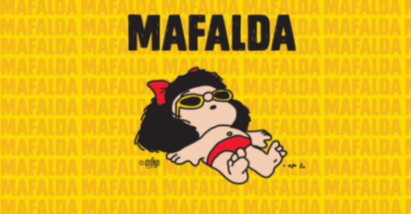 Homenaje a Quino en tus bolsos de Mafalda