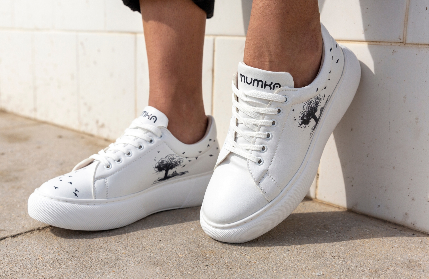 Zapatillas Plataforma con mini diseños