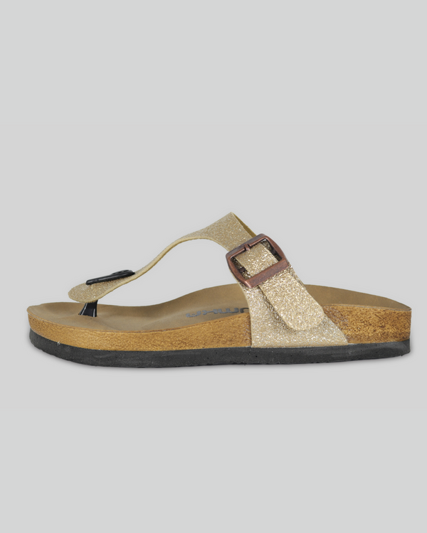 mumka-Calzado-mujer-Sandalias Brillo Dorado