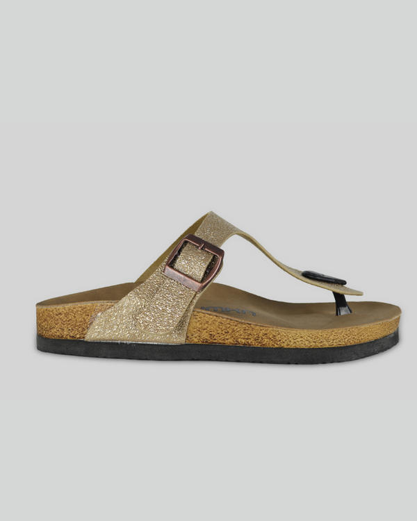 mumka-Calzado-mujer-Sandalias Brillo Dorado