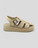 mumka-Calzado-mujer-Sandalias Cangrejeras Beige