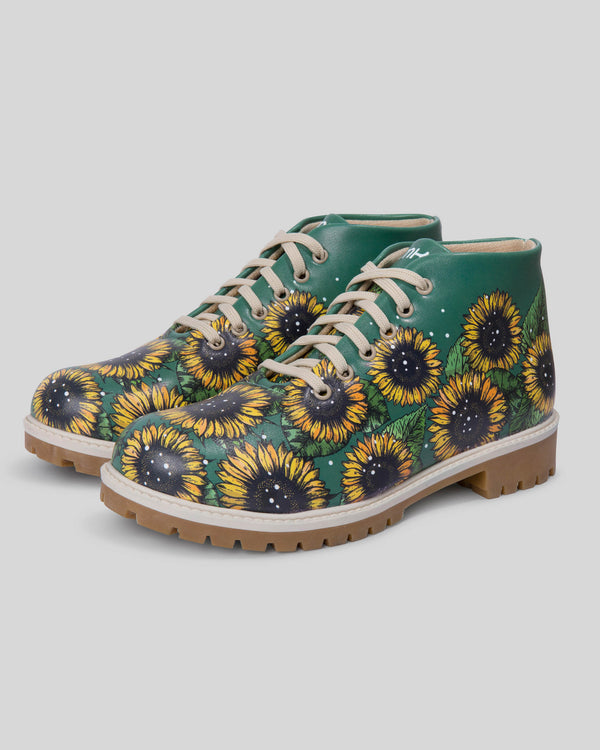 mumka-Calzado-mujer-Botines Girasoles