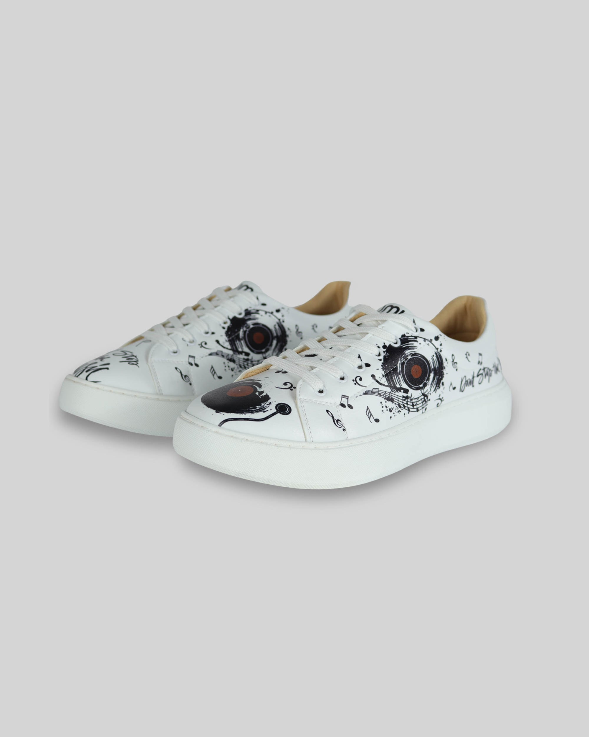 Music Shoes Vegan Printed Slippers mumka – Mumka Shoes