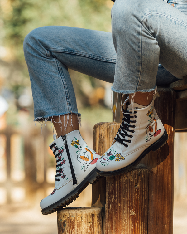 Boots The Modern Woman Vegan Colorful Patterned Sneakers Mumka