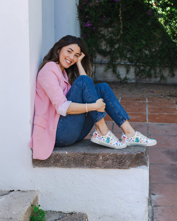 mumka-Calzado-mujer-Zapatillas Cat, Nap, Eat, Repeat
