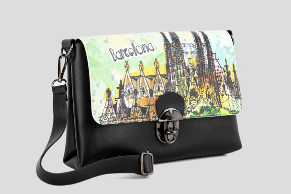 mumka-Bolso-mujer-Bolso Bandolera Barcelona de Gaudí