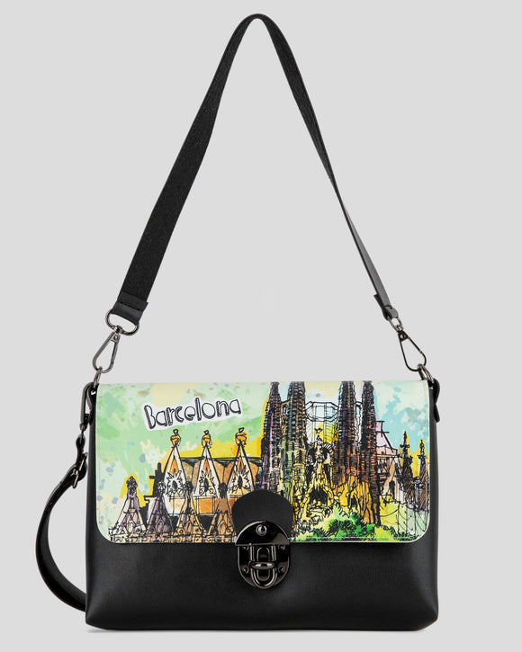 mumka-Bolso-mujer-Bolso Bandolera Barcelona de Gaudí