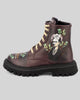 mumka-Calzado-mujer-Botas de Frida Kahlo Granate
