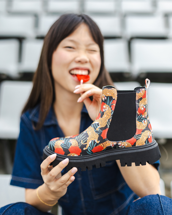 mumka-Calzado-mujer-Botas Chelsea Asian Tiger