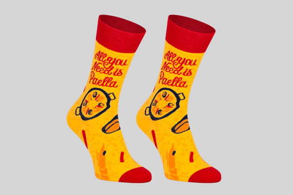 mumka-Calcetines-mujer-Calcetines Media Caña Paella Talla 36-41