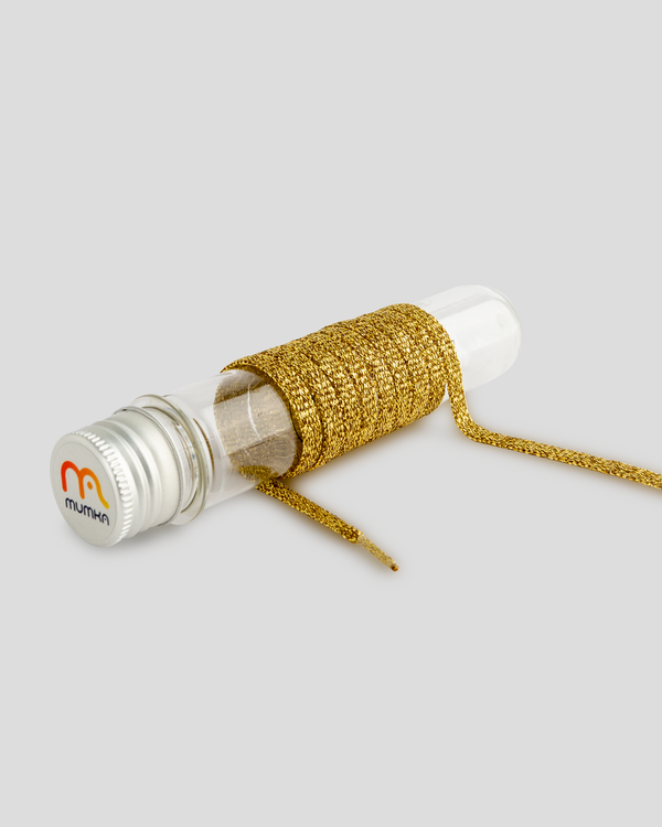 mumka-Cordones-mujer-Cordones Brillo Dorado