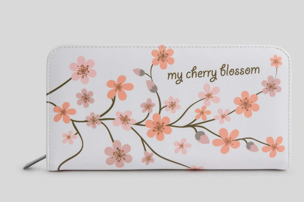 mumka-Bolso-mujer-Cartera Flor de Cerezo