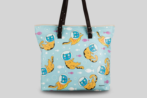 mumka-Bolso-mujer-Bolso Shopper El Gato Buceador